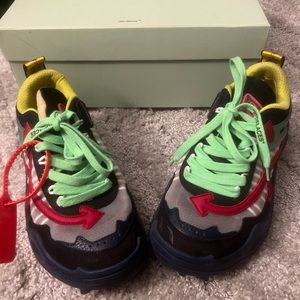 Off-White MultiColor Futuristic Sneakers